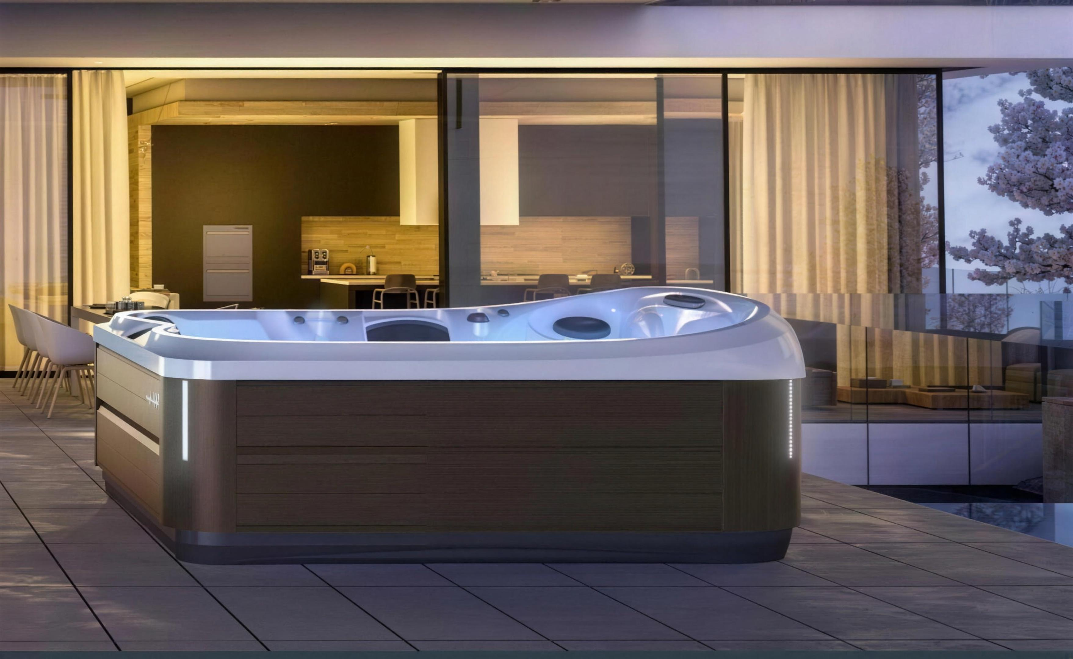 Spa et jacuzzi de luxe pour villa