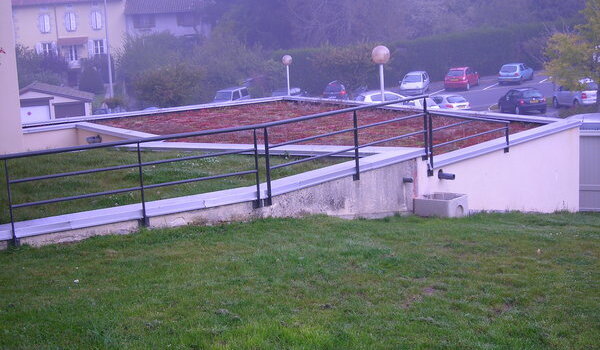Toiture-terrasse végétalisée et étanchéité réalisée par Auritoit