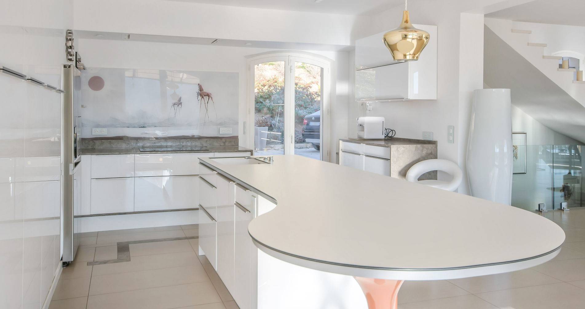 Réalisation — cuisine contemporaine