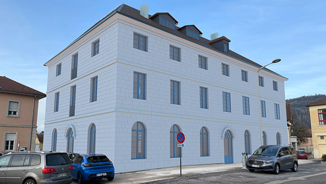 Rehabilitation d'une bâtisse ancienne en studios