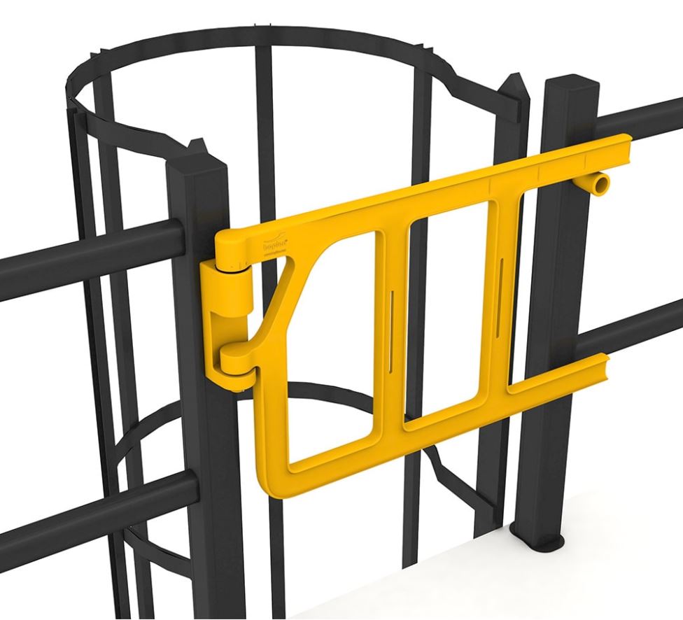 Portillon de sécurité pour zones industrielles